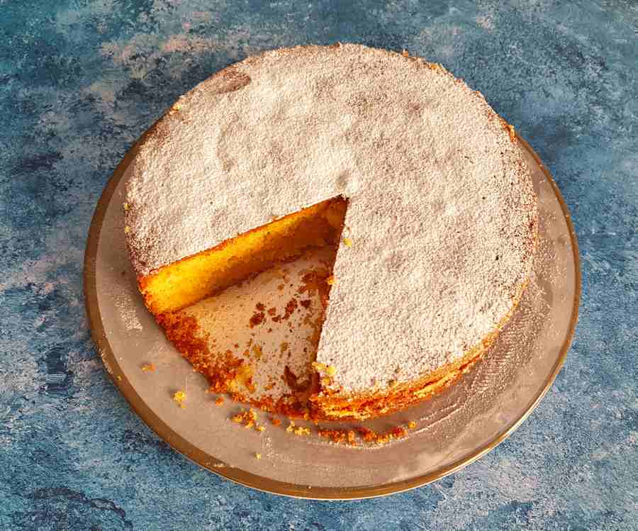 Lemon Polenta Cake Recipe Cuisine Fiend